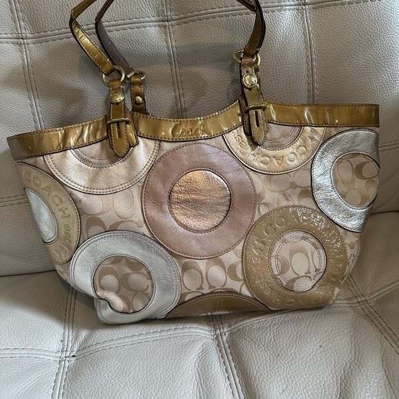 Coach signature Patchwork Carly tote - Picture 3 of 7